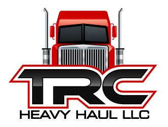 TRC Heavy Haul LLC logo design by Sorjen