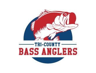 Tri-County Bass Anglers logo design by Gaze