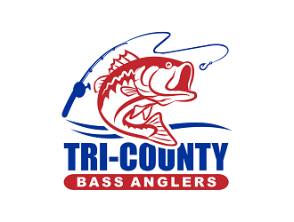 Tri-County Bass Anglers logo design by haze