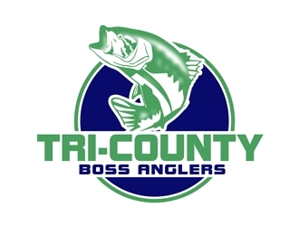 Tri-County Bass Anglers logo design by bougalla005