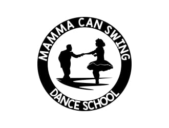 Mamma Can Swing-Dance School logo design by mckris