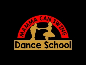 Mamma Can Swing-Dance School logo design by mckris