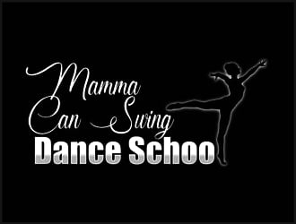 Mamma Can Swing-Dance School logo design by cenit