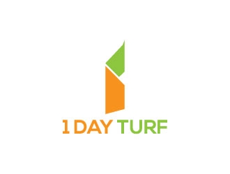 1 DAY TURF logo design by Creativeart