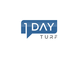 1 DAY TURF logo design by Gravity