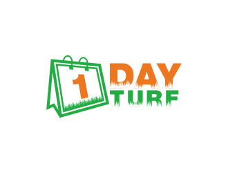 1 DAY TURF logo design by Shina