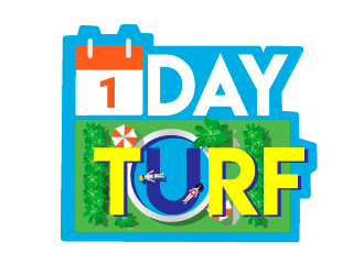1 DAY TURF logo design by Roco_FM
