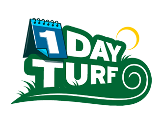 1 DAY TURF logo design by Coolwanz