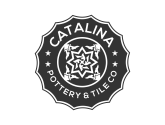 Catalina Pottery & Tile Co.  logo design by kopipanas