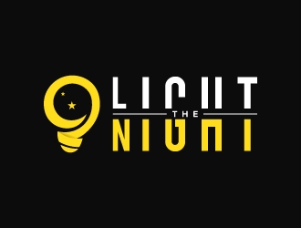 Light the Night logo design by fillintheblack