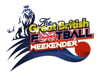 The Great British Football Weekender logo design by Loregraphic