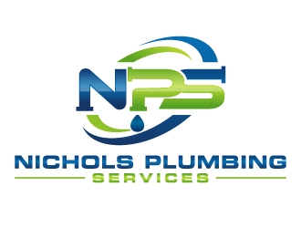 Nichols Plumbing Services logo design by labo