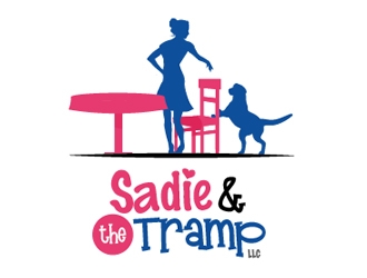 Sadie and the Tramp LLC, dog training and behavior solutions  logo design by Loregraphic