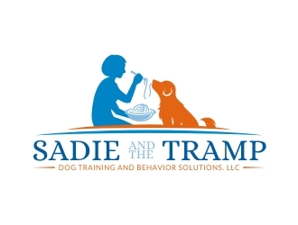 Sadie and the Tramp LLC, dog training and behavior solutions  logo design by M_Adam_48h