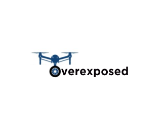 Overexposed logo design by giphone