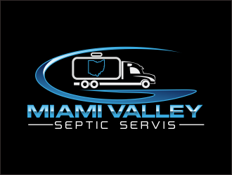 Miami Valley Septic Service logo design by bosbejo