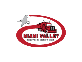 Miami Valley Septic Service logo design by nona