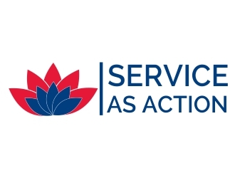 Service as Action logo design by ElonStark