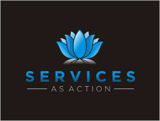Service as Action logo design by bunda_shaquilla