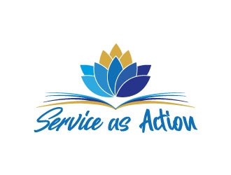 Service as Action logo design by defeale