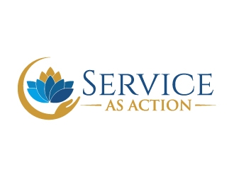 Service as Action logo design by jaize
