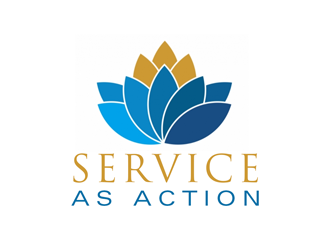 Service as Action logo design by kunejo