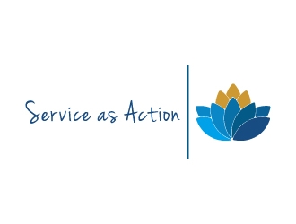 Service as Action logo design by pambudi