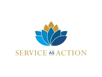 Service as Action logo design by GemahRipah