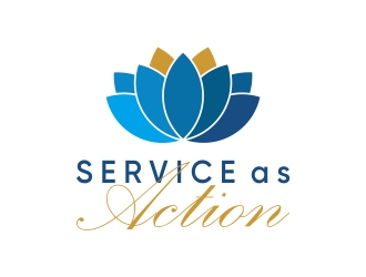 Service as Action logo design by excelentlogo