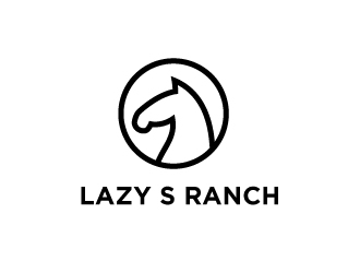 Lazy S Ranch logo design by sakarep