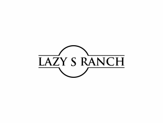 Lazy S Ranch logo design by haidar