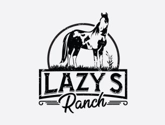 Lazy S Ranch logo design by Eliben
