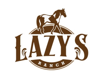 Lazy S Ranch logo design by daywalker
