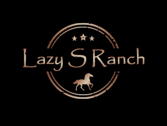Lazy S Ranch logo design by BeDesign