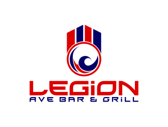 Legion Ave Bar & Grill logo design by rykos