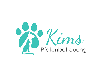 Kims Pfotenbetreuung logo design by haze