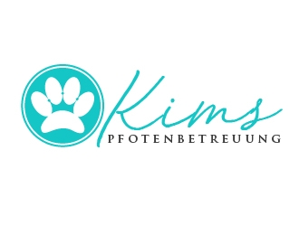 Kims Pfotenbetreuung logo design by shravya