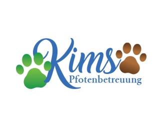 Kims Pfotenbetreuung logo design by Roma