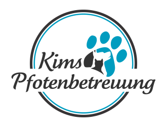 Kims Pfotenbetreuung logo design by ingepro