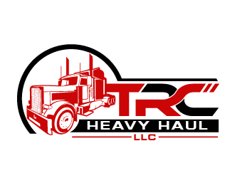 TRC Heavy Haul LLC logo design by THOR_