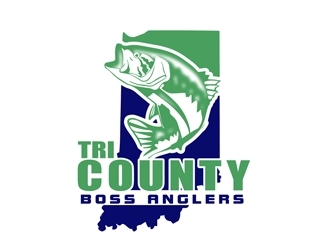 Tri-County Bass Anglers logo design by bougalla005