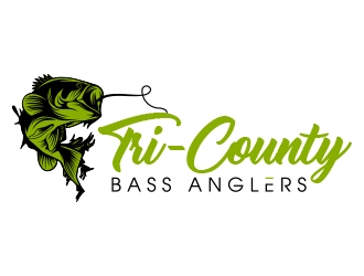 Tri-County Bass Anglers logo design by fawadyk