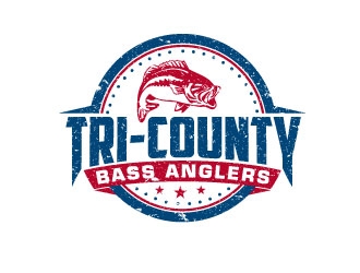 Tri-County Bass Anglers logo design by 35mm