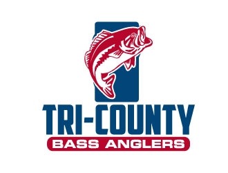Tri-County Bass Anglers logo design by 35mm