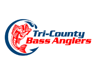 Tri-County Bass Anglers logo design by ingepro