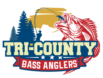 Tri-County Bass Anglers logo design by THOR_