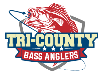Tri-County Bass Anglers logo design by THOR_