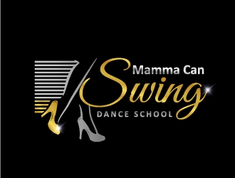 Mamma Can Swing-Dance School logo design by anekaa