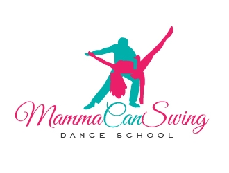 Mamma Can Swing-Dance School logo design by shravya