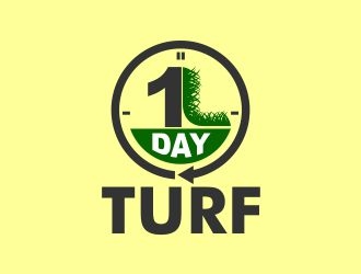 1 DAY TURF logo design by Bl_lue